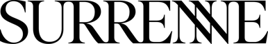 Surenne logo in bold black serif lettering on a white background.