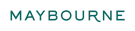 Teal Maybourne wordmark on a dark transparent background.