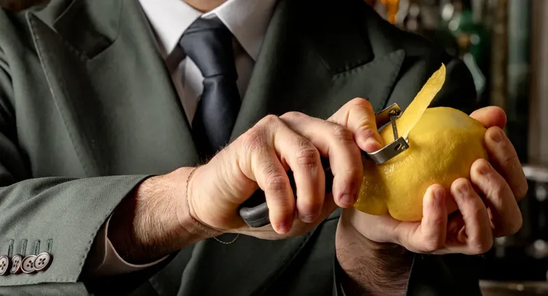 Cocktail making in the process