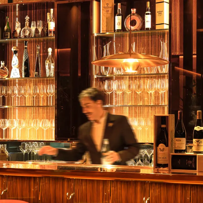 Wine bar at the emory.